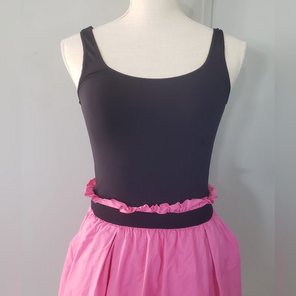 PINK Victoria's Secret Black and Pink Sleeveless Dress - Picture 2 of 11
